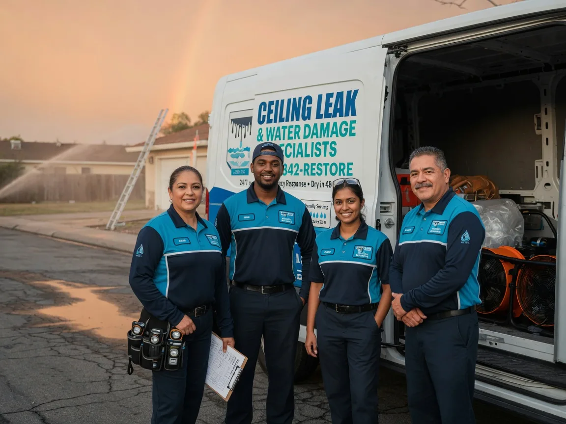 Ceiling Leak Cleanup company in Moro, IL